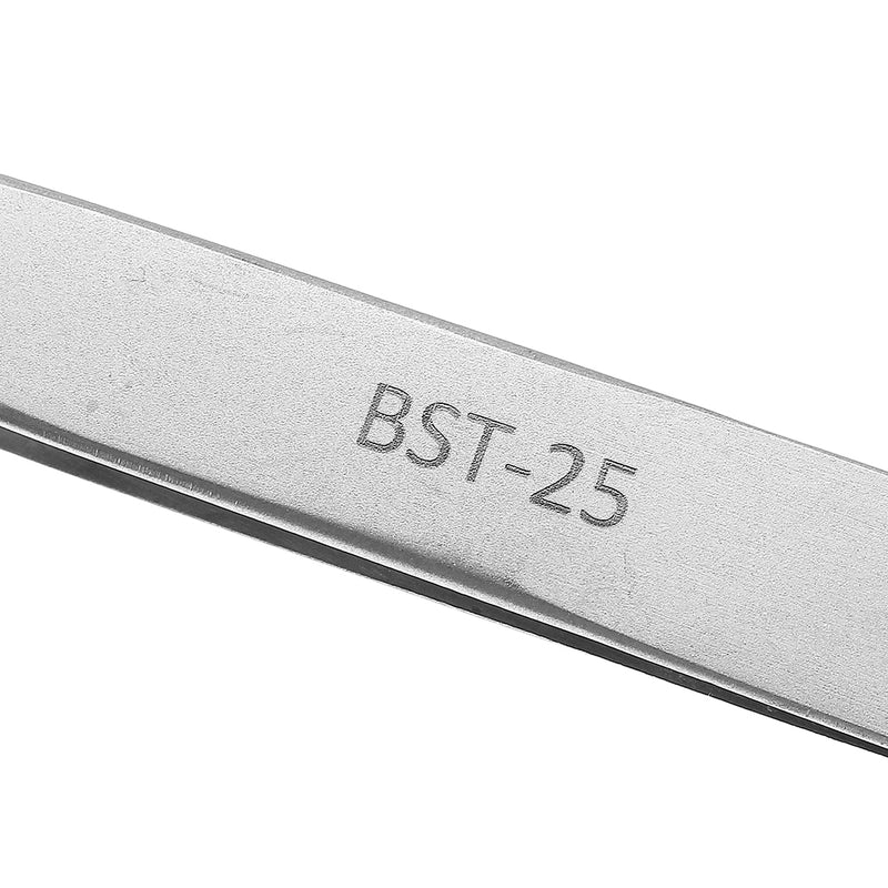 BEST BST-25 High-end Precision Tweezer Anti-skid Plus Hard High Toughness Curved Tweezers