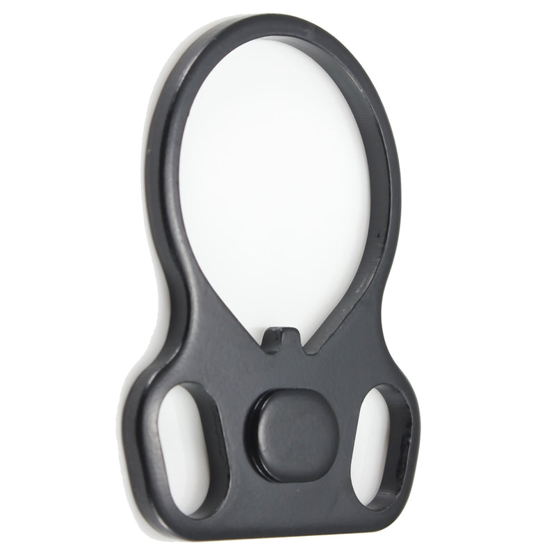 Tactical End Plate Oval Dual Loop Sling Ring Mount Adapter Right/Left Handed