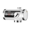 KCASA JB-14A 2000W Stainless Steel Connecting 3Sec Instant Hot Water Faucet LCD Temperature Display  For Kitchen Bathroom