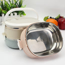 3 Tiers Stainless Steel Lunch Box Portable Bento Insulated Thermal Food Container