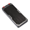 G1/4 18 Tubes 240mm Aluminum Computer Radiator Water Cooling Cooler For PC CPU Cooling