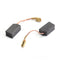 20Pcs Motor Carbon Brushes 13.6x7.8x6.1mm Carbon Brush for Dewalt 100mm Angle Grinder