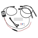 Pair bluetooth APP Control 5050 RGB LED Demon/Angel Eyes Lights for Offroad Headlight Retrofit