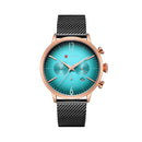 CURREN 8313 Men Clock Stainless Steel Casual Date Waterproof Quartz Watch