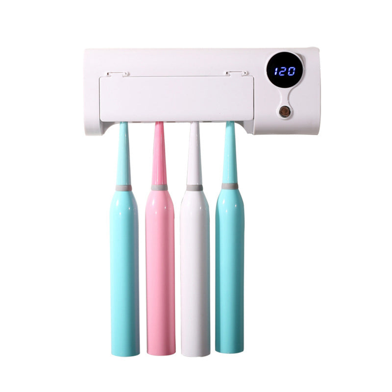JUJIAJIA Smart Induction UV Electric Toothbrush Sterilizer Toothbrush Holder for Soocas Oclean Dr. Bei Electric Toothbrushes