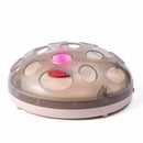 Pet Toys Electric Cat Toy Magnetic Interactive Pet Cat Toys Automatic Rotating Cat Play Teaser Plate Mice Catch Toy Exercise Toys