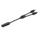 1 Pair MC4 Y Connector Cable Plug Solar Panel IP67 Branch Connector Solar Panel Adaptor Cable Connectors