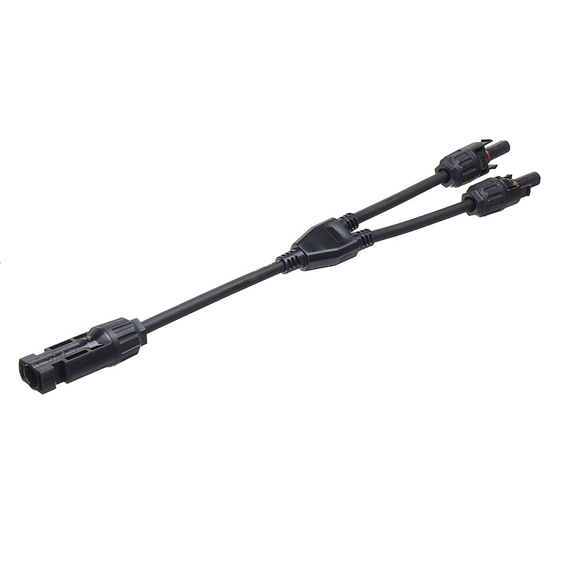 1 Pair MC4 Y Connector Cable Plug Solar Panel IP67 Branch Connector Solar Panel Adaptor Cable Connectors