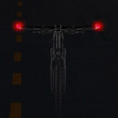 XANES HL01 1 Pair Bicycle Handlebar Light Cycling Bike Light 3 Modes Red Warning Lamp Waterproof IPX6 Turn Signals