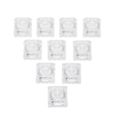 70PCS Pack 3Pin Kailh BOX White Switch Clicky Keyboard Switch for Keyboard Customization