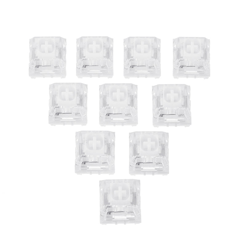 70PCS Pack 3Pin Kailh BOX White Switch Clicky Keyboard Switch for Keyboard Customization