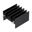 50Pcs TO-220 Aluminum Triode Heat Sink 25x23.5x15.8mm Aluminum Radiator