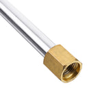 42cm High Pressure Washer Gutter Rod Cleaner Attachment For Lance Wand 1/4 Inch Quick Connect