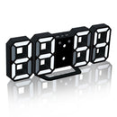 Loskii HC-201 Creative USB Charging 3D Digits Adjustable Brightness Clock