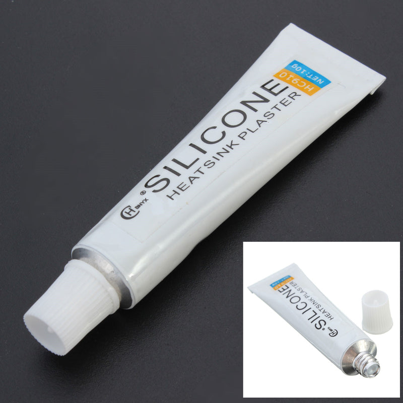 10g HC-910 White Thermal Conductive Adhesive Glue Tube Heatsink Plaster Silicone