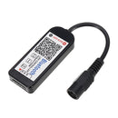 5Pins Black White Type bluetooth APP Controller For RGBW LED Strip Lighting DC5-24V