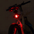 XANES STL05 LED 6 Modes Wireless Remote Control Turn Bike Taillight 500mAh USB Rechargeable Light