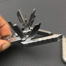 9 In 1 Mini Protable Multi-function Pliers Screwdriver Crimper EDC Tool Folding Universal Key Chain