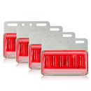 CNSUNNYLIGHT 24V 6D Trunk LED Side Marker Lights Warning Signal Fog Parking Lamp for Trailer Lorry