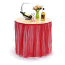 75*100cm Table Skirt Tableware Wedding Party Xmas Baby Shower Birthday Decor Supplies