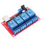 4 Channel 12V HID Driverless USB Relay USB Control Switch Computer Control Switch PC Intelligent Control Relay Module