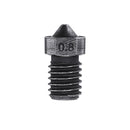 3pcs 1.75mm 0.8mm V6 Hardened Steel Nozzle For J-Head Hotend Extruder 3D Printer Part