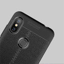 Bakeey Litchi Pattern Soft TPU Anti-fingerprint Back Protective Case For Xiaomi Redmi Note 6 Pro