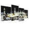 4Pcs Islamic Mecca Kaaba Hajj Poster Wall Art Canvas Print DIY Home Decor Paintings