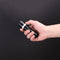250lm Rechargeable 18650 Flashlight Detachable Blade Attack Head Camping Hunting EDC Survival Tools