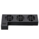 DOBE USB Intelligent Cooling Fan Cooler with 3 Radiator Fans for XBOX One Game Console