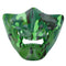 WosporT Tactical Outdoor CS Game Noctilucent Half Face Mask Party Halloween Cosplay Mask