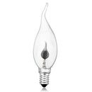 Pull Tail E14 3W Edison Bulb Candle Flame Bubble Yellow Light 220V