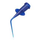 50pcs Dental Disposable Plastic Syringe Irrigation Luer Injection Head Refill Tips