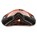 Motocross Helmet Clear Goggles Racing Windproof Eyewear For Motorcycle Off Road ATV Quad Dirt Bike