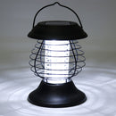 Outdoor Camping LED Solar Mosquito Killer Lamp Dispeller Repeller Bug Insect Zapper Pest Trap Light