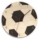 Loskii APC027 Creative Ball Wall Clock Mute Wall Clock Quartz Wall Clock For Home Office Decorations