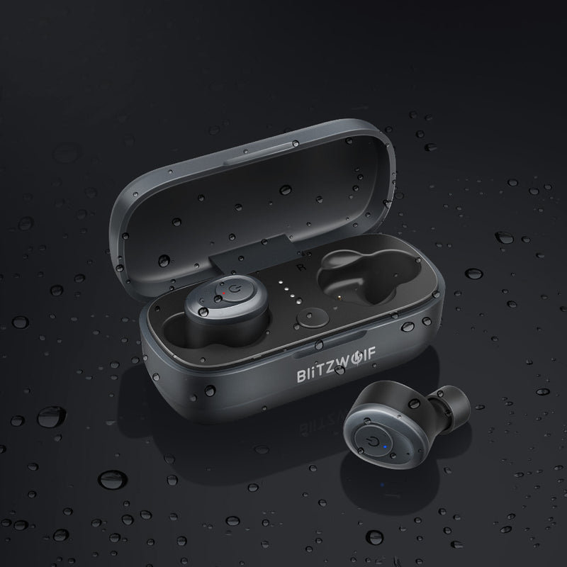 Blitzwolf BW-FYE4 True Wireless Stereo Earphone bluetooth 5.0 Mini Headphone With Charging Box
