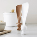 Jordan&Judy Rice Soup Spoon Non-stick Bear Handle Scoop Ladle Camping Picnic