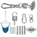 Stainless Steel Hammock Chair Hanging Kit  Ceiling Mount Spring Swivel Snap Hook Accessories