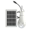 20W Solar Power USB Rechargeable Camping Light Bulb 5-Modes W/ Solar Panel 3m Cable