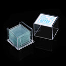 100Pcs/Box 18x18mm Transparent Slides Coverslips Special Cover Glass Microscope Consumables