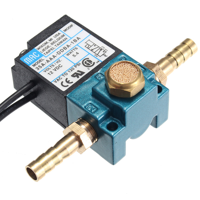 3 Port Electronic Boost Control Solenoid Valve For ECU 3-Port PWM DC12V 120 PSI