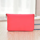 Solid Polyester Waterproof Shopping Bag Reusable Foldable Tote Shoulder Bag
