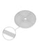 TWO TREES 6mm/10mm Width PU White Timing Belt fiberglass Synchronous Belt with Steel Core 10M Long for 3D Printer