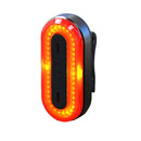 XANES STL03 100LM IPX8 Memory Mode Bicycle Taillight 6 Modes Warning LED USB Charging 360 Rotation Bike Light