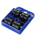 5Pcs Easy Slides Furniture Lifter Mover Roller Set Transport Lifting Heavy Hand Tool