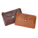 Leather Coin Purse Multi-function Coins Bag Card Mini Key Case