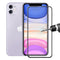 Enkay 0.2mm 3D Titanium Curved Edge Tempered Glass Screen Protector + Rear Camera Lens Protector For iPhone 11 6.1 Inch