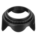 Universal DCII 52mm Screw Mount Flower Lens Hood For Canon Nikon DSLR Digital Camera Video