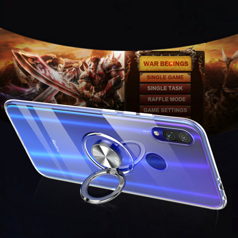 Bakeey Ultra-thin Transparent Anti-fingerprint Soft TPU Protective Case For Xiaomi Redmi Note 7 / Redmi Note 7 PRO